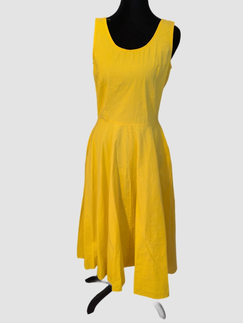 Vintage PG Collection Fit And Flare Midi  Dress Size 6 Retro 90s Y2K